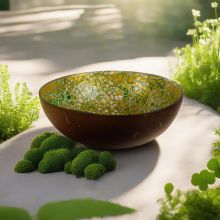 Tortoiseshell Coconut Bowl