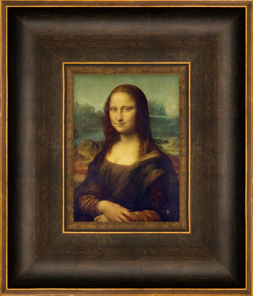 Mona Lisa Pre-Framed Miniature