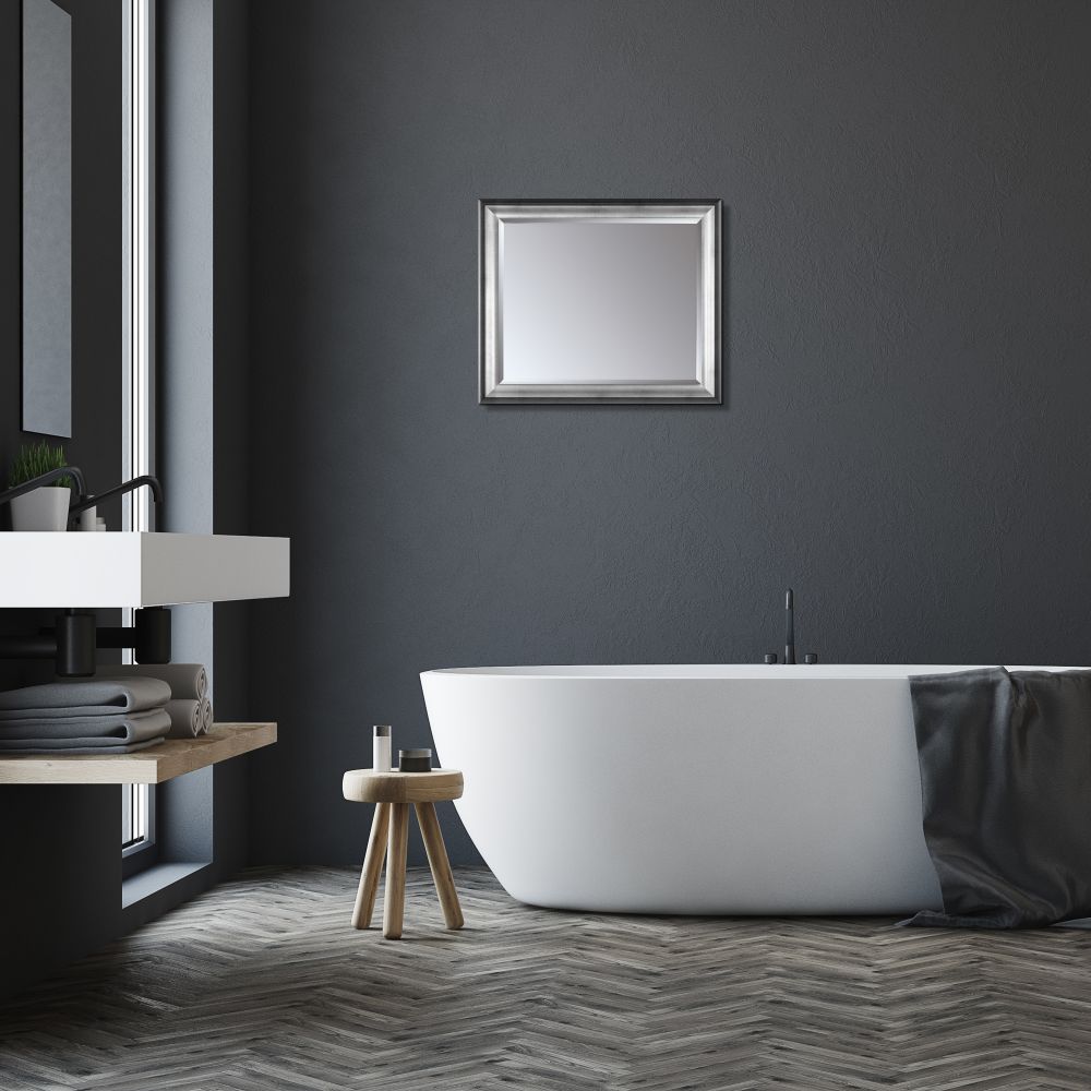 Athenian Silver Framed Mirror