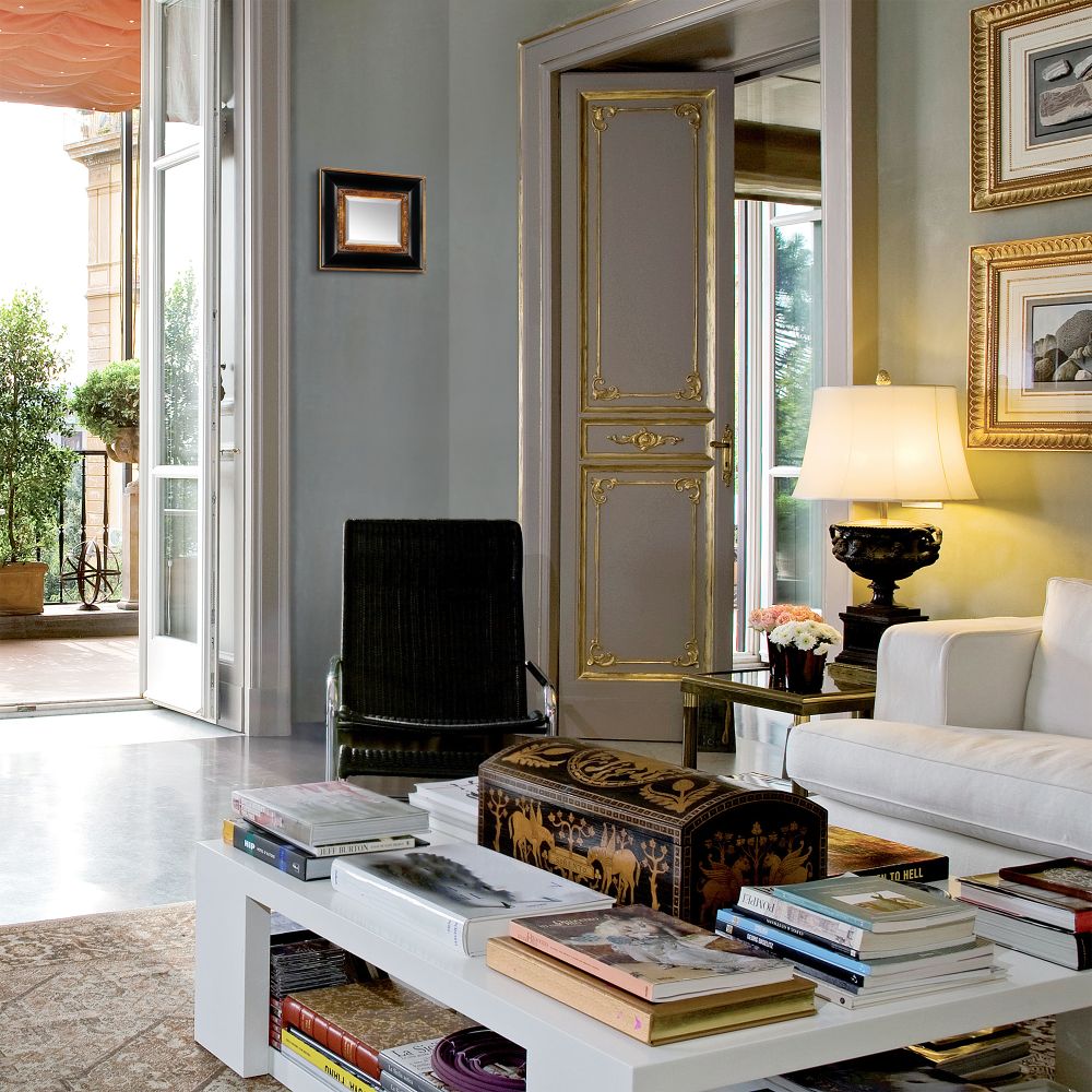 Opulent Framed Mirror