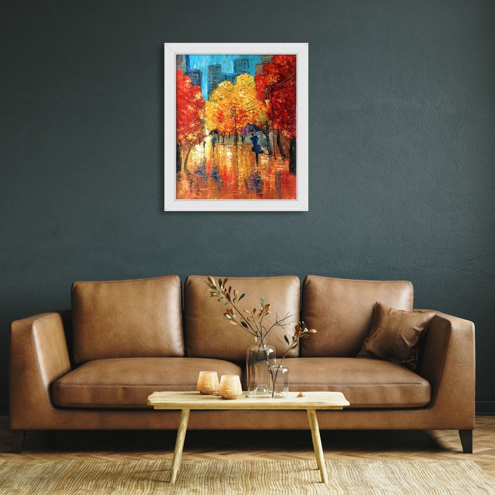 Autumn (Umbrellas) Reproduction