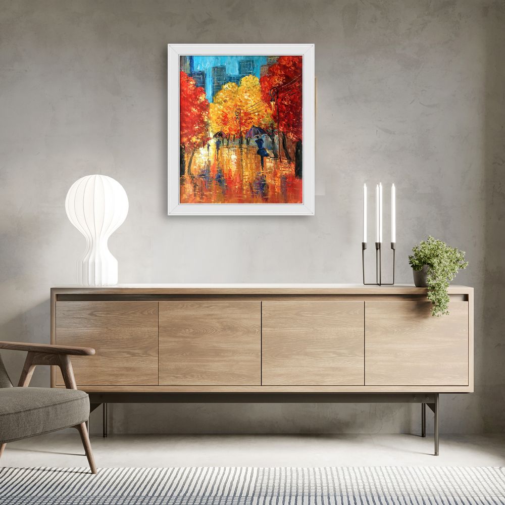 Autumn (Umbrellas) Reproduction