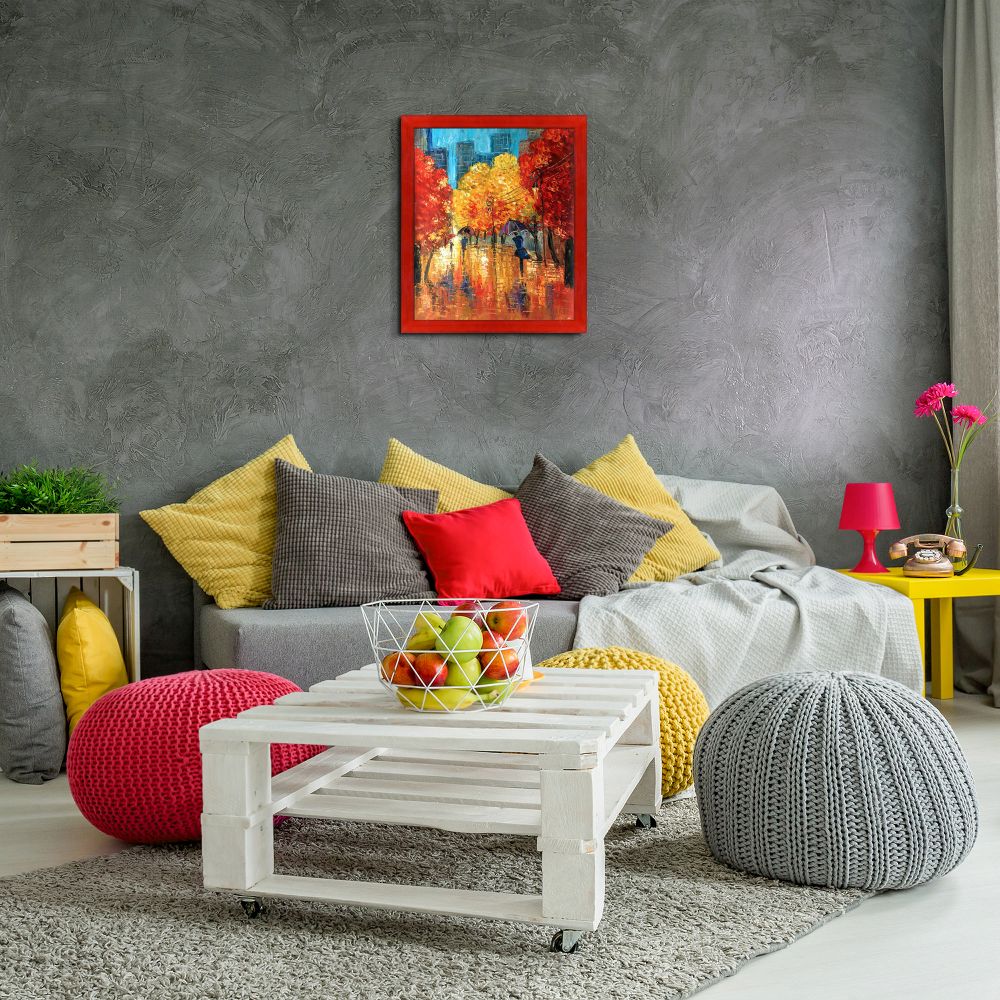 Autumn (Umbrellas) Reproduction