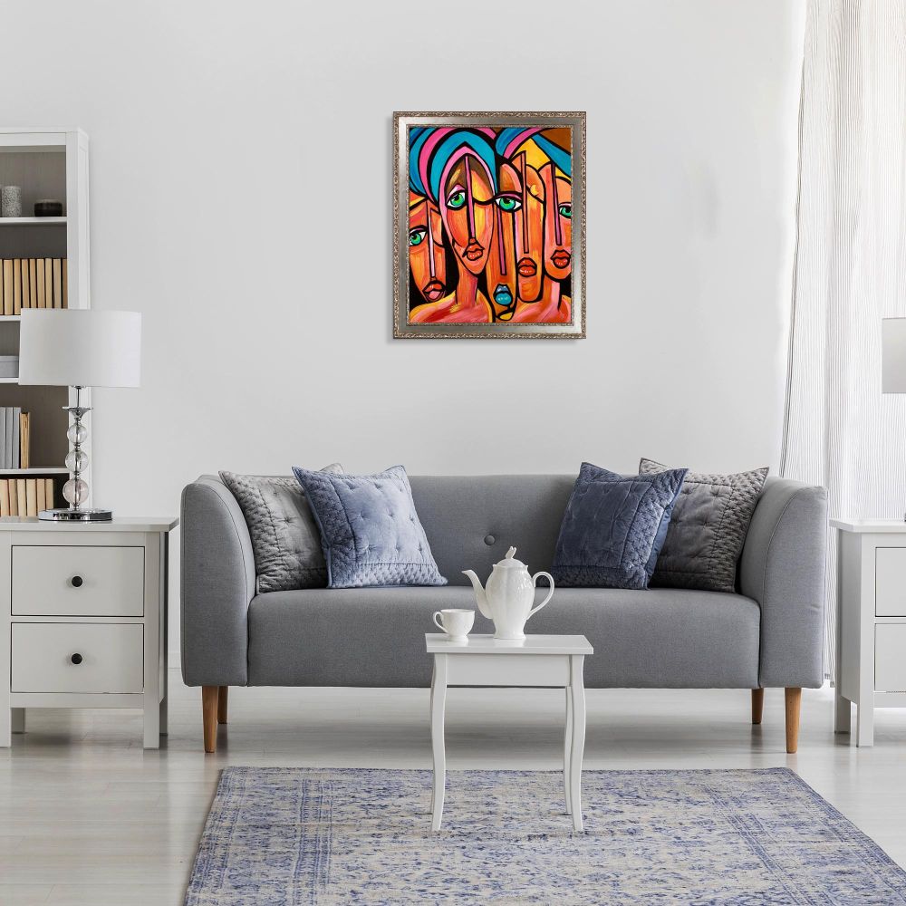 Picasso by Nora, Four Eyes Reproduction