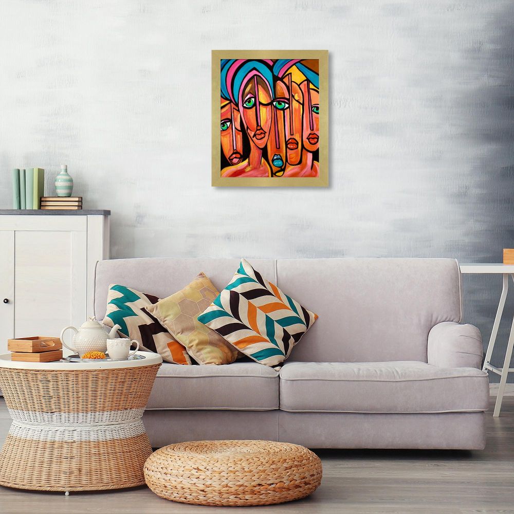 Picasso by Nora, Four Eyes Reproduction