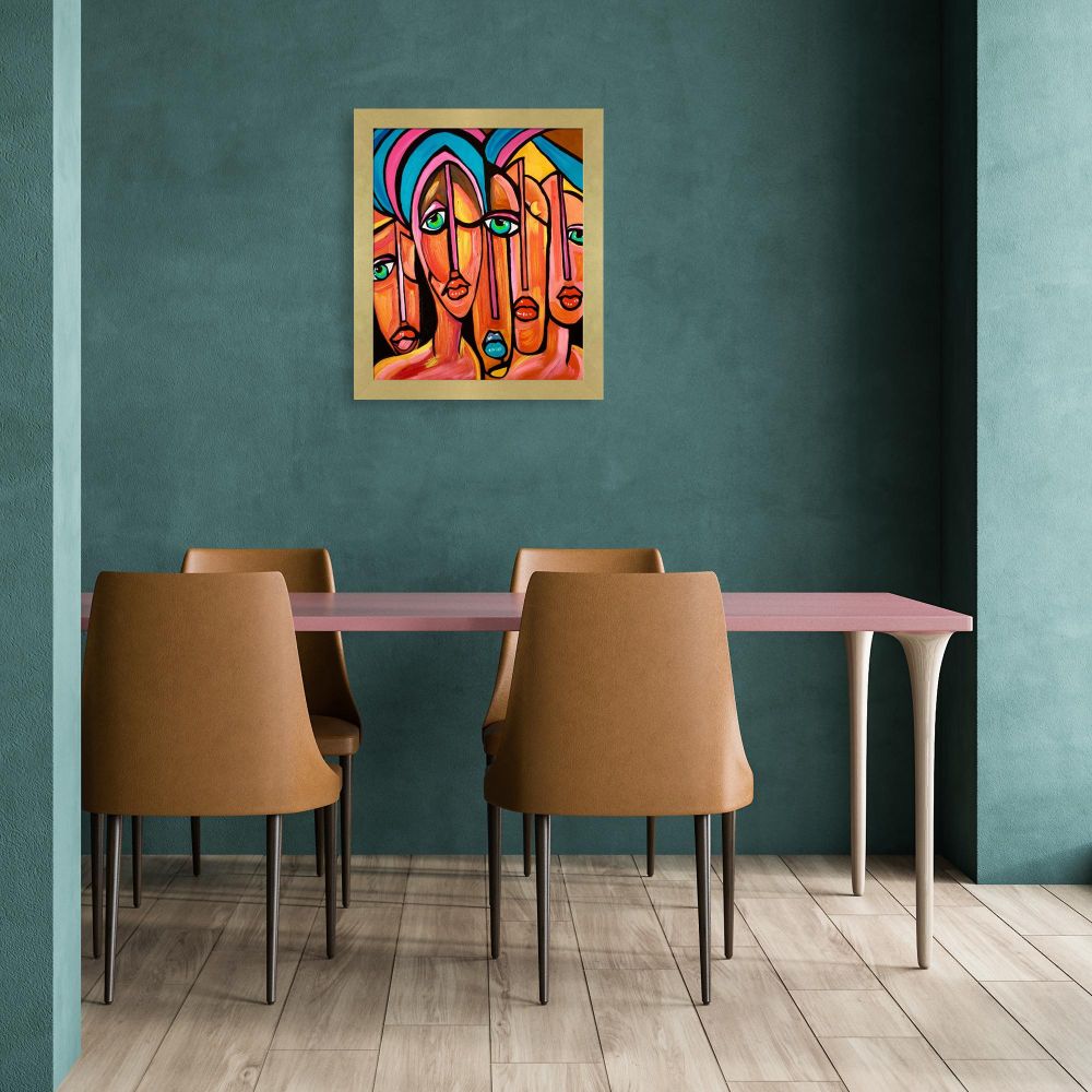 Picasso by Nora, Four Eyes Reproduction