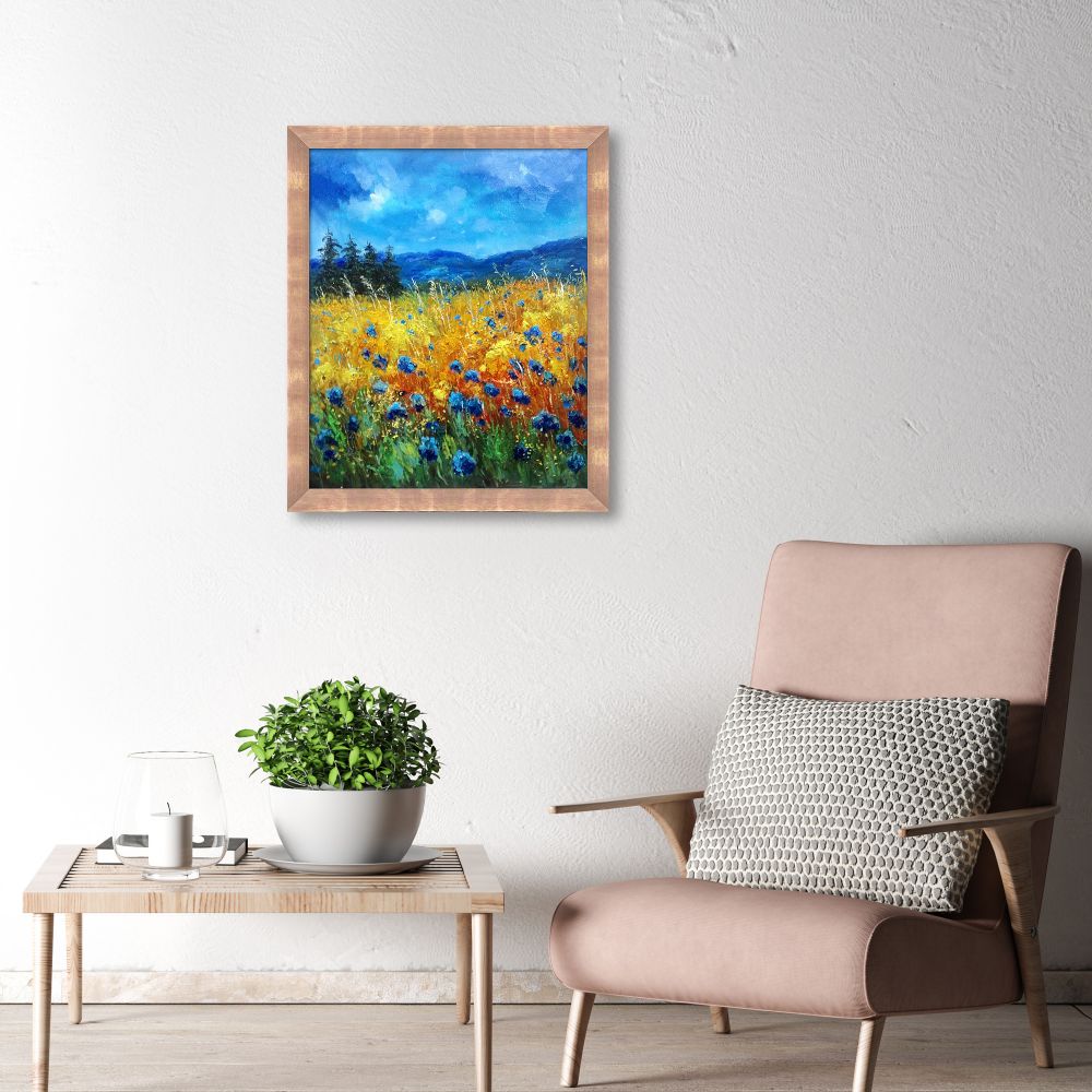 Cornflowers 45 Reproduction