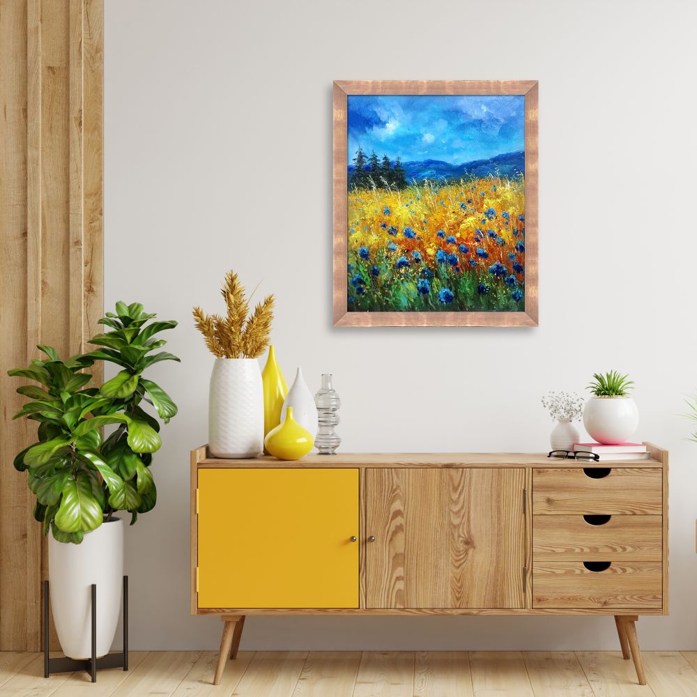 Cornflowers 45 Reproduction