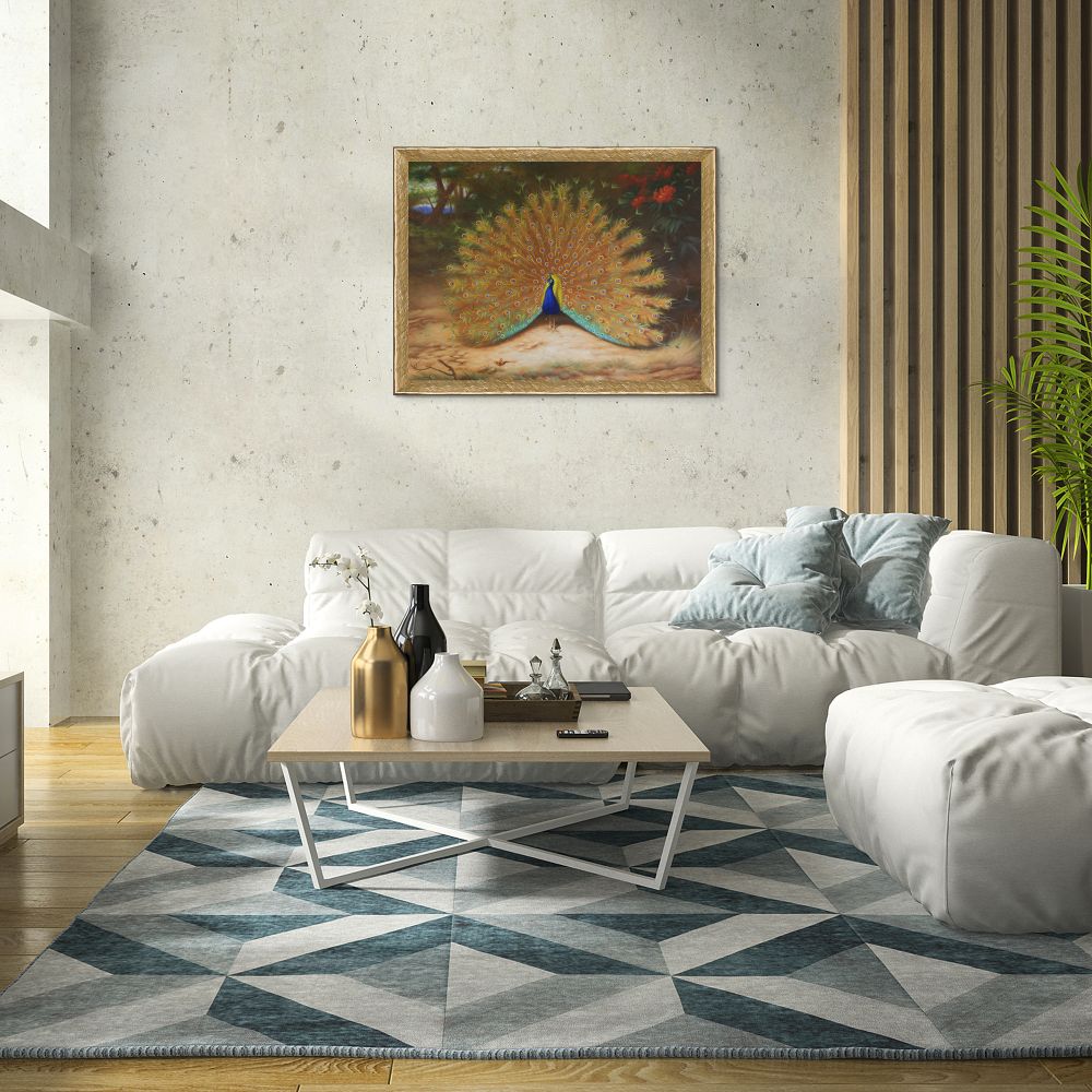 Peacock and Peacock Butterfly, 1917