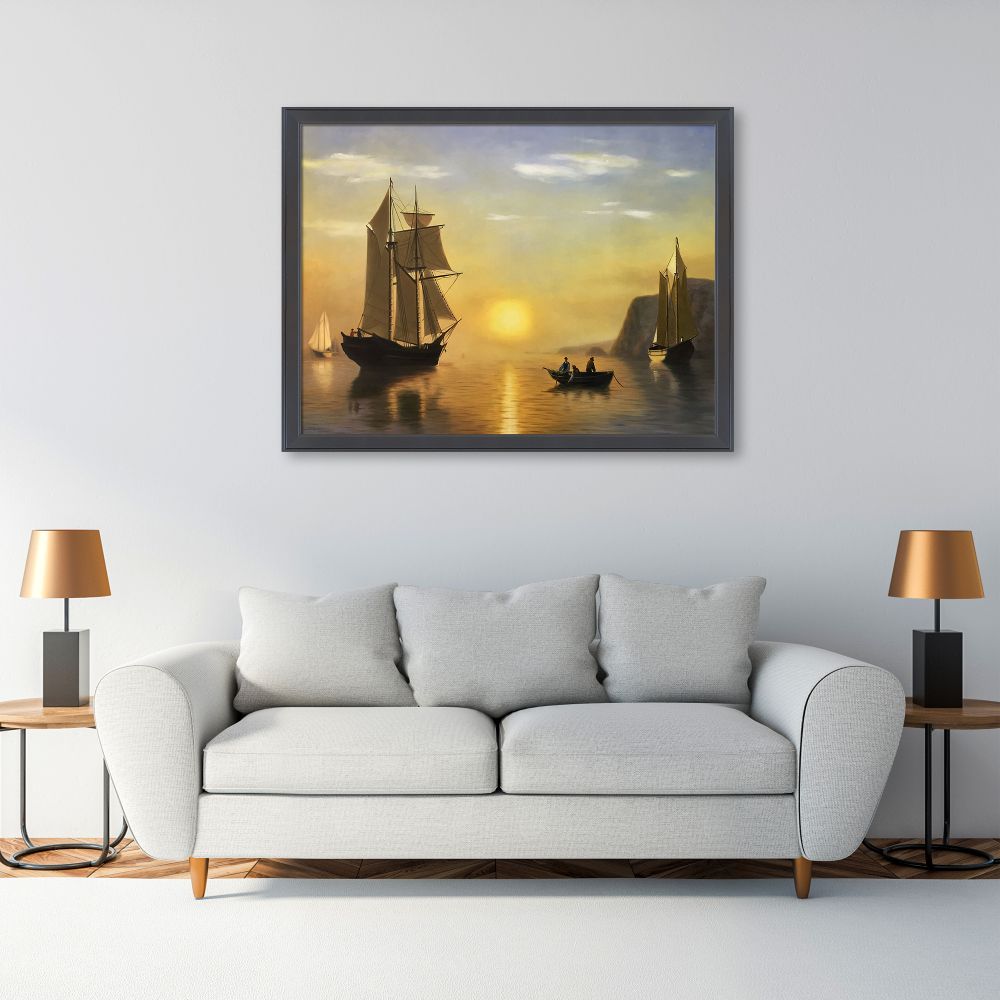 A Sunset Calm in the Bay of Fundy