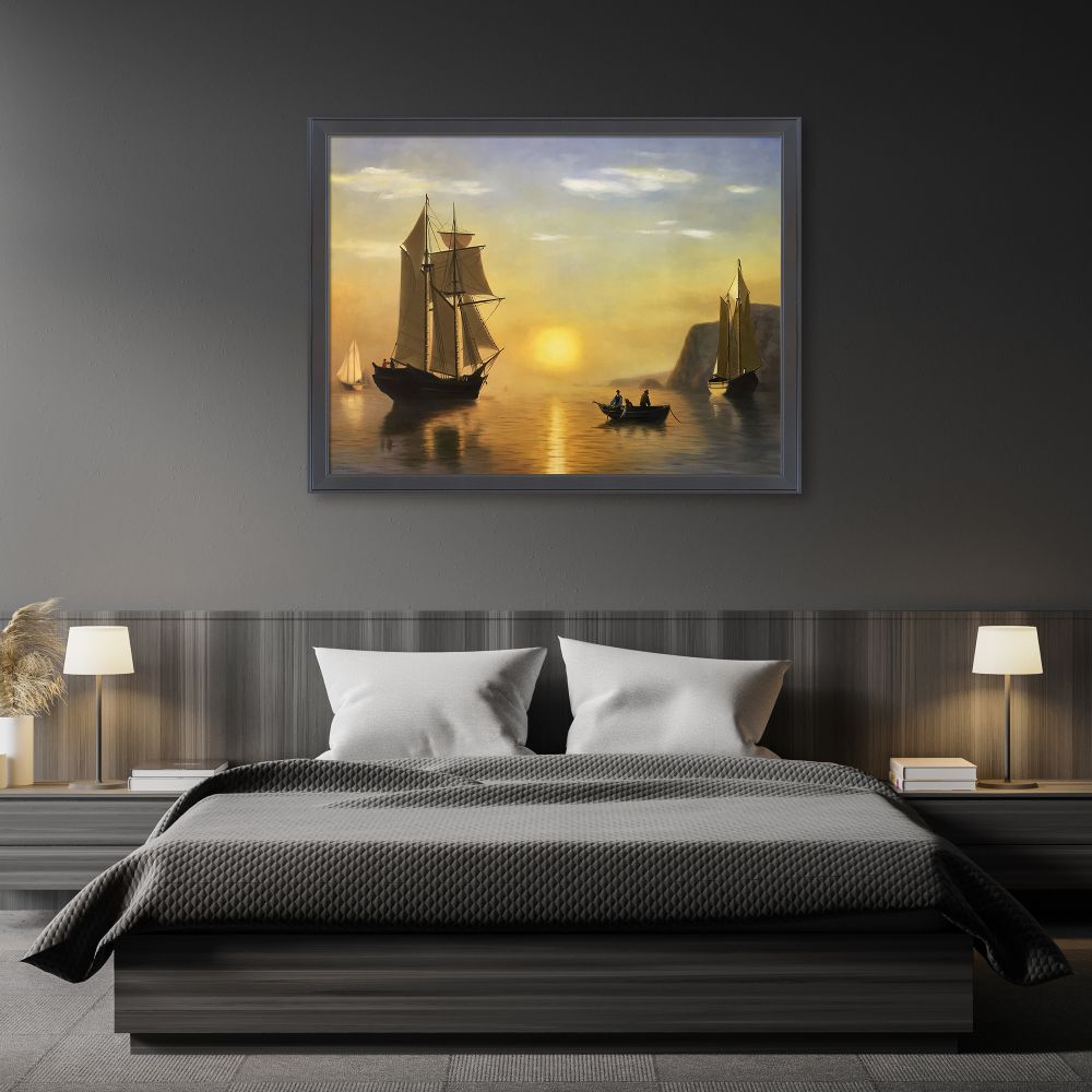 A Sunset Calm in the Bay of Fundy