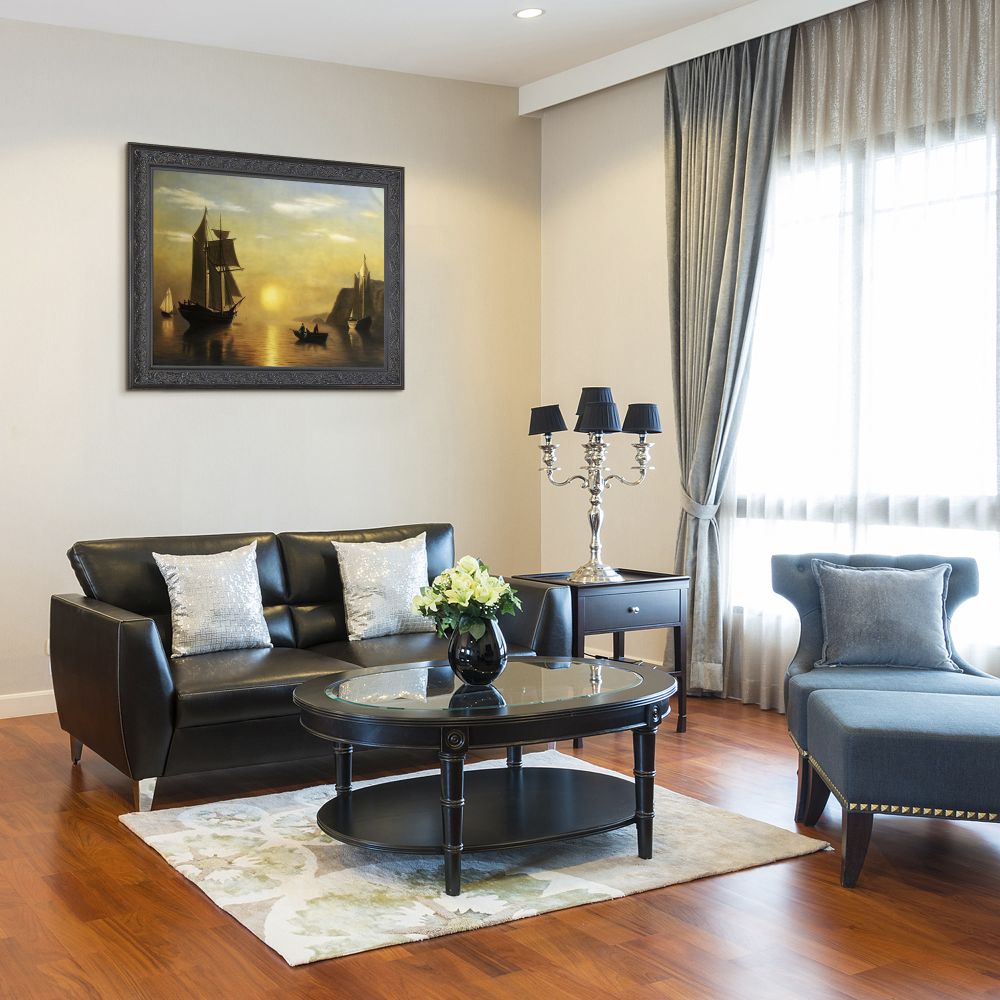 A Sunset Calm in the Bay of Fundy