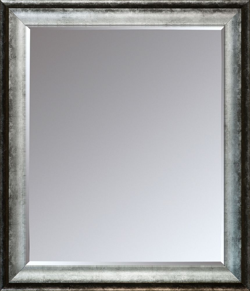 Athenian Distressed Silver Framed Mirror