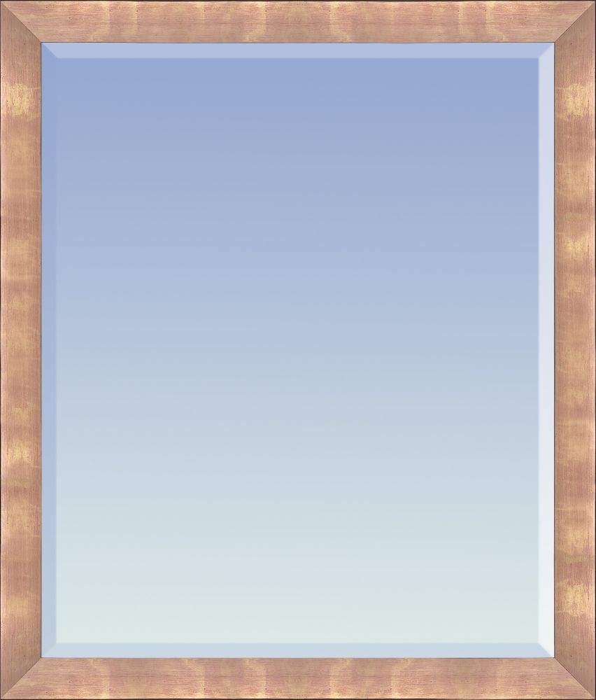 Blushing Rose Gold Framed Mirror