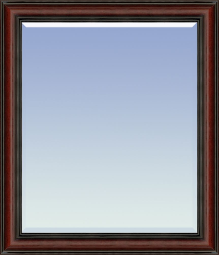 Grecian Wine Framed Mirror
