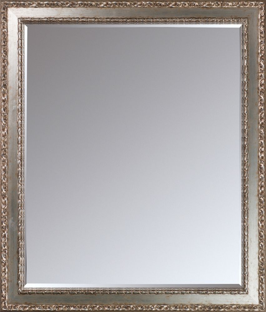 Versailles Silver Salon Framed Mirror