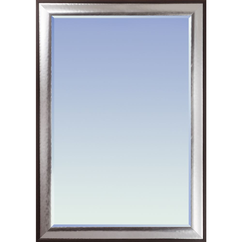 Magnesium Silver Framed Mirror