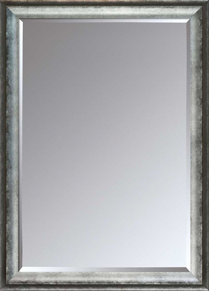 Athenian Distressed Silver Framed Mirror