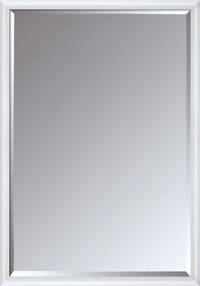 Moderne Blanc Framed Mirror