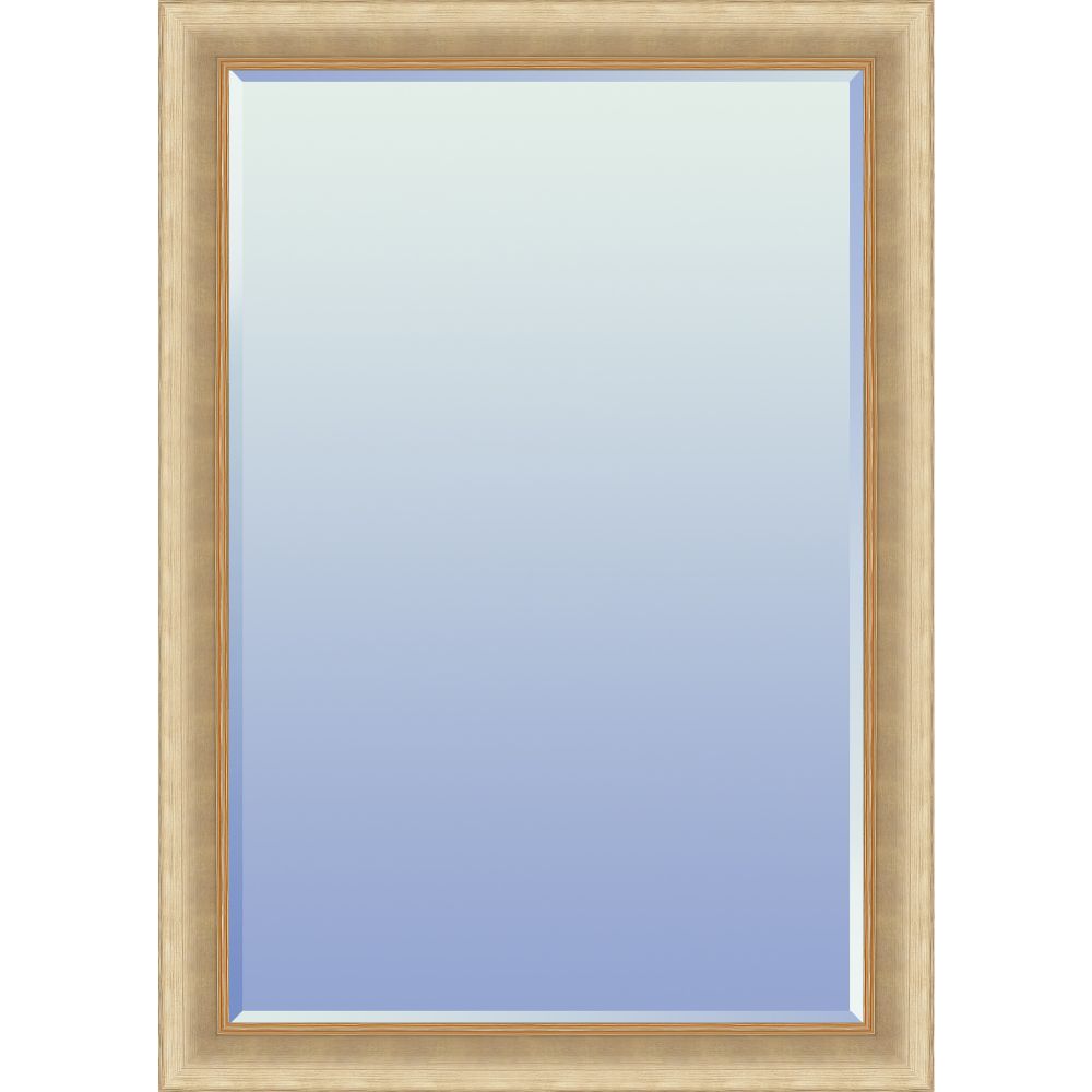 Andover Champagne Framed Mirror