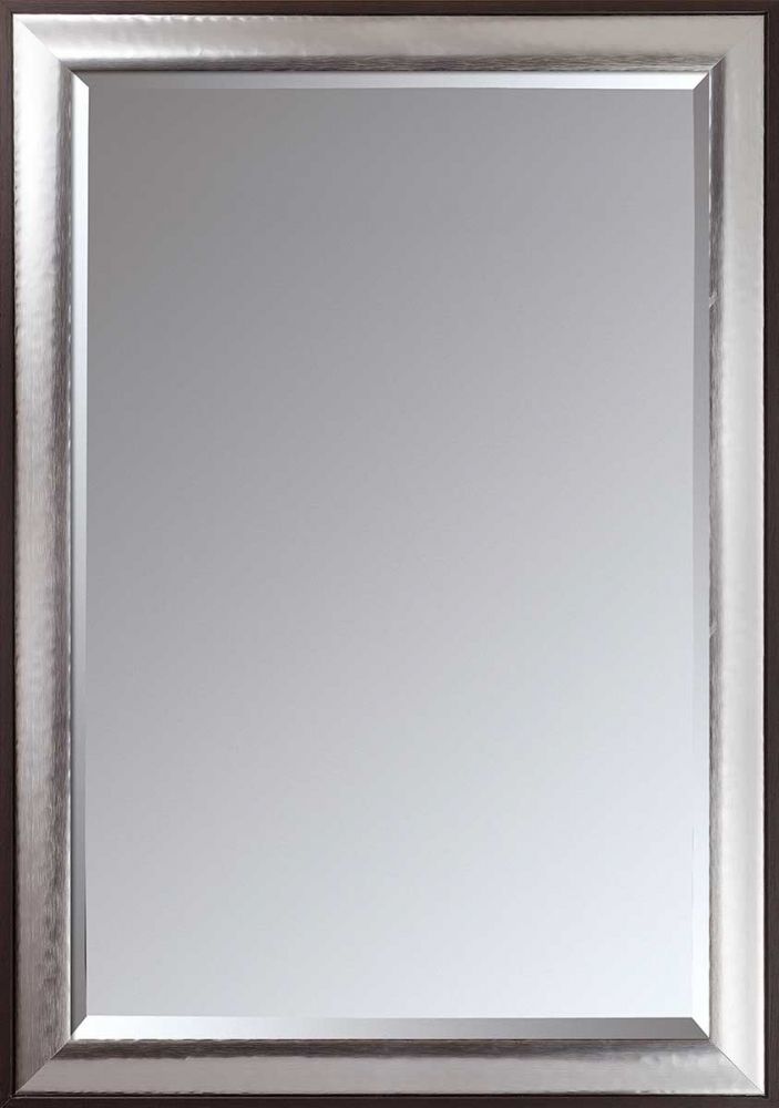 Magnesium Silver Framed Mirror