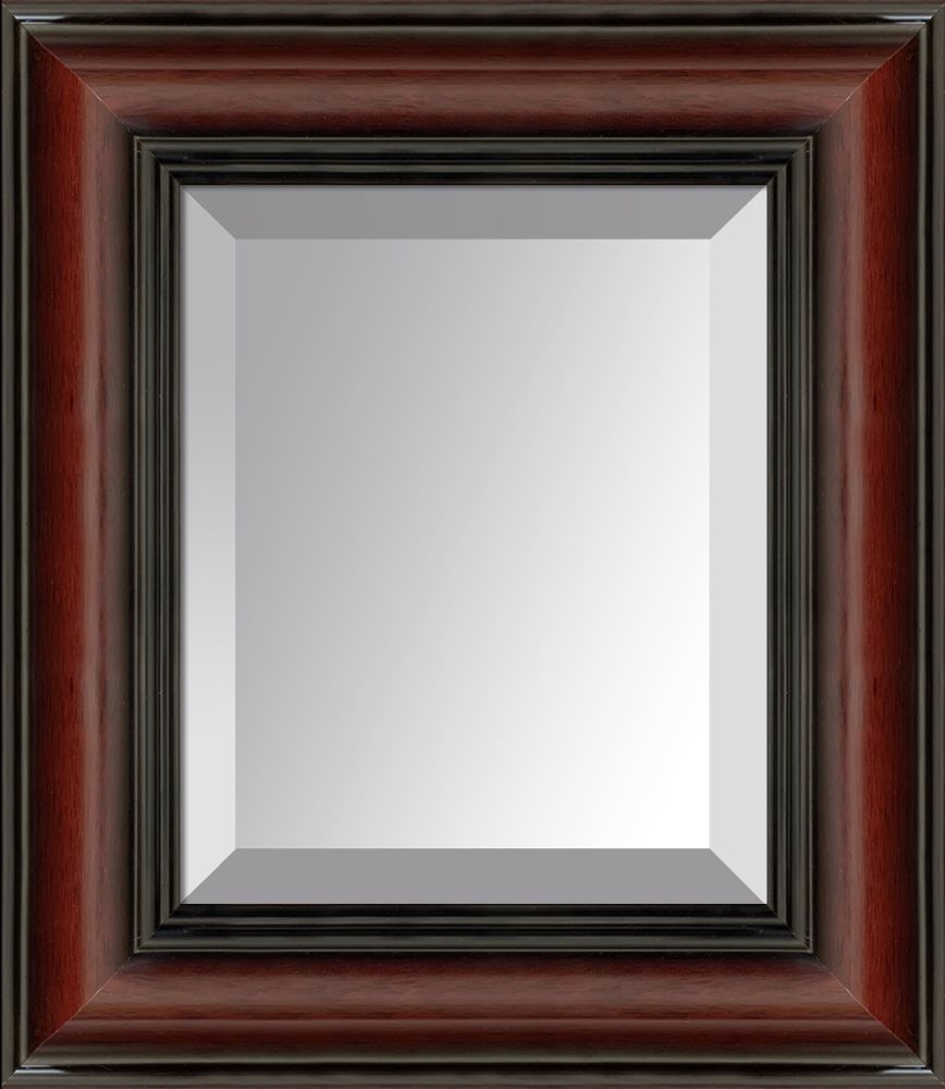 Grecian Wine Framed Mirror Pre-framed