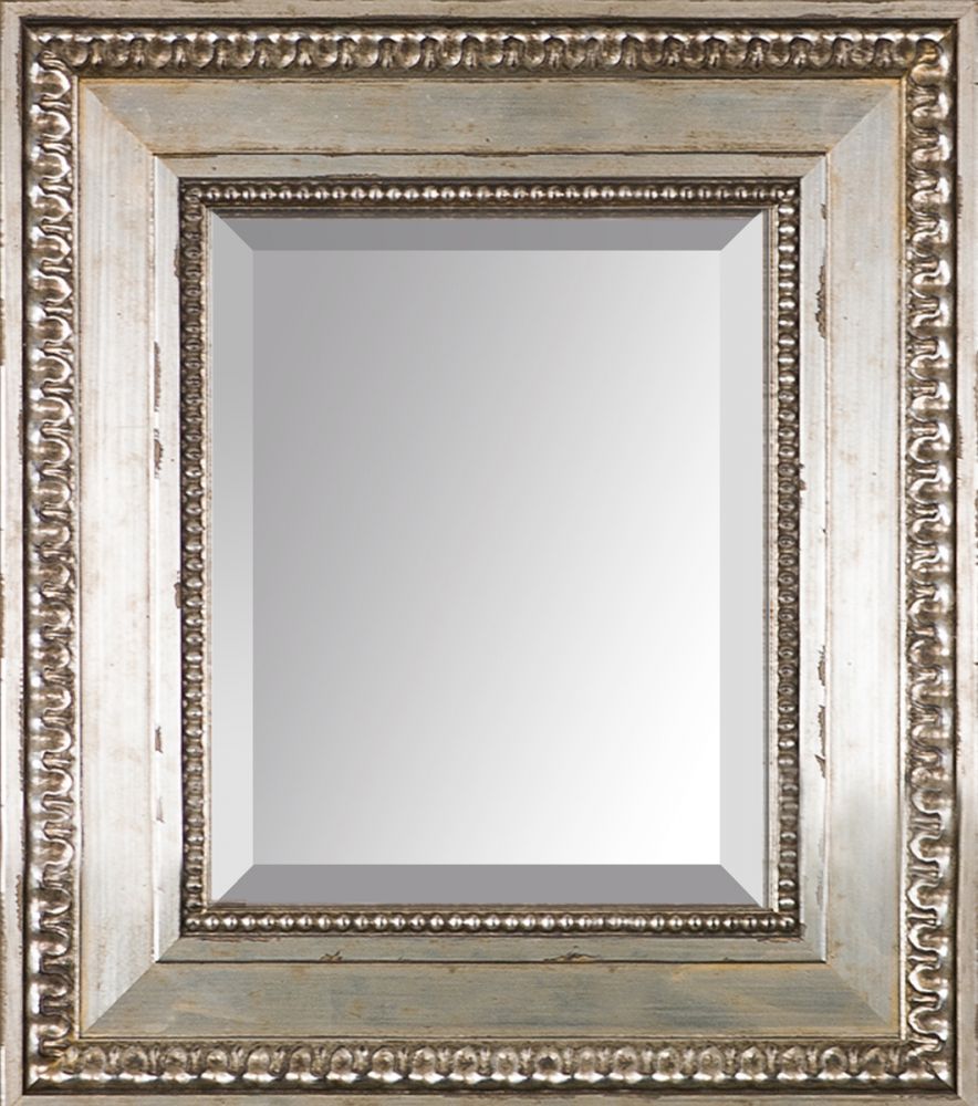 Versailles Silver King Framed Mirror