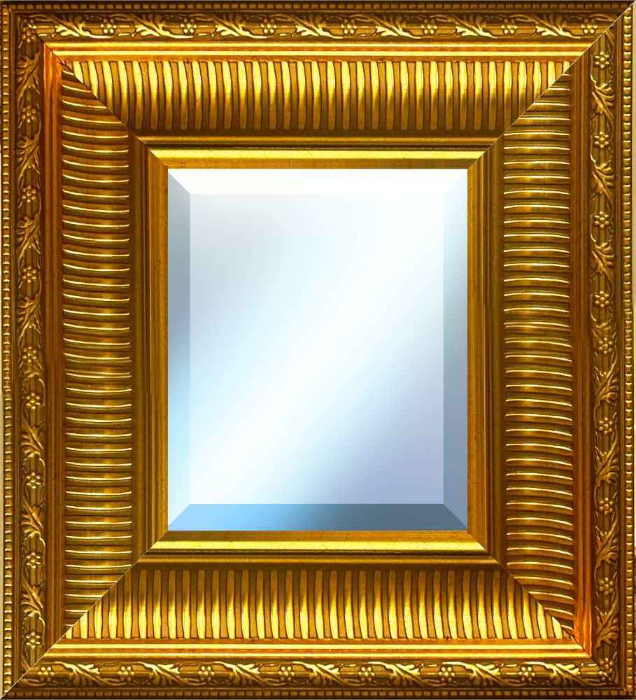 Regal Gold Framed Mirror