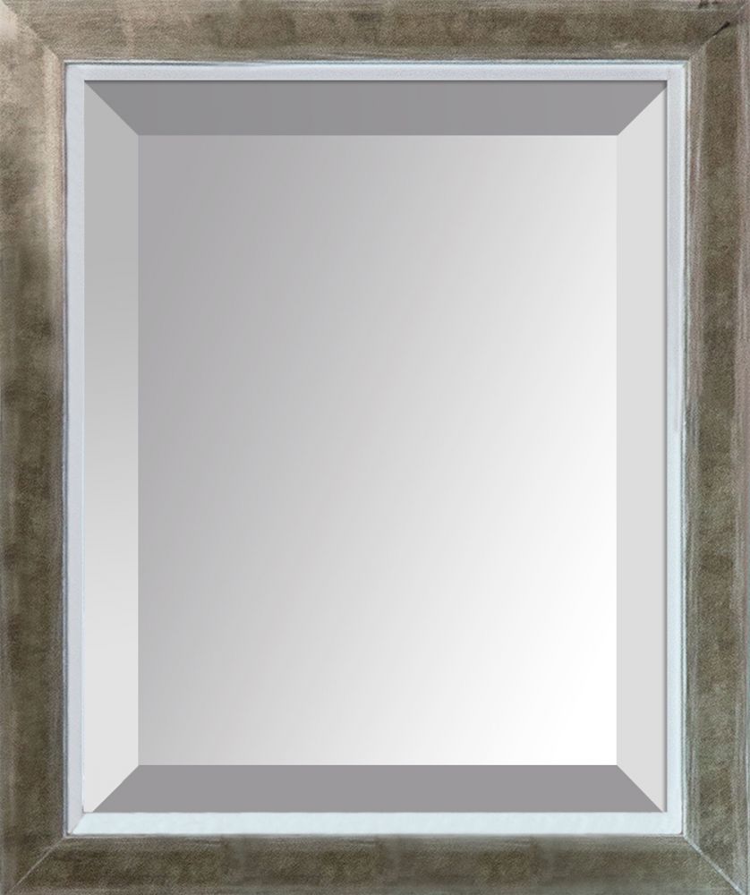 Champagne Silhouette Framed Mirror