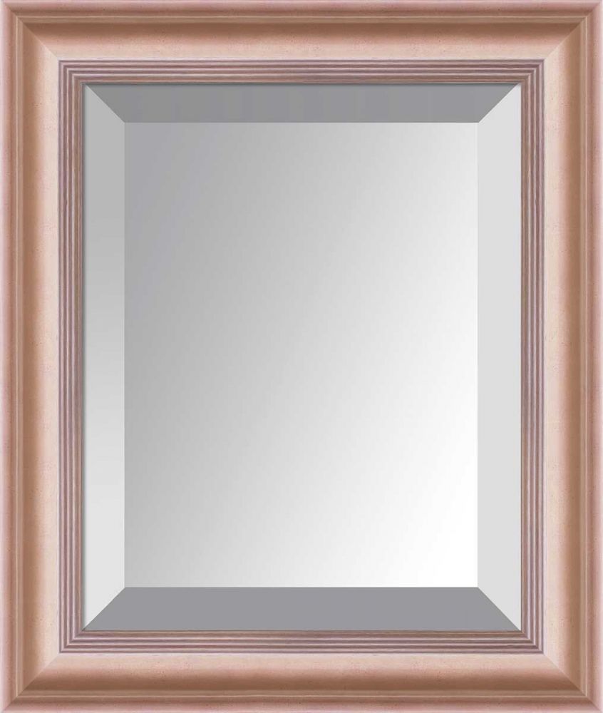 Rose Gold Classico Framed Mirror