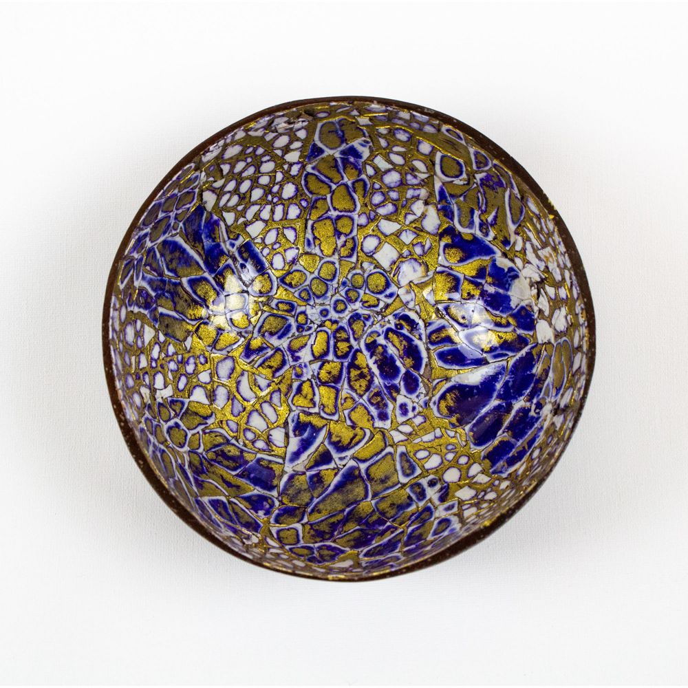 Saphire Sparkle Coconut Bowl