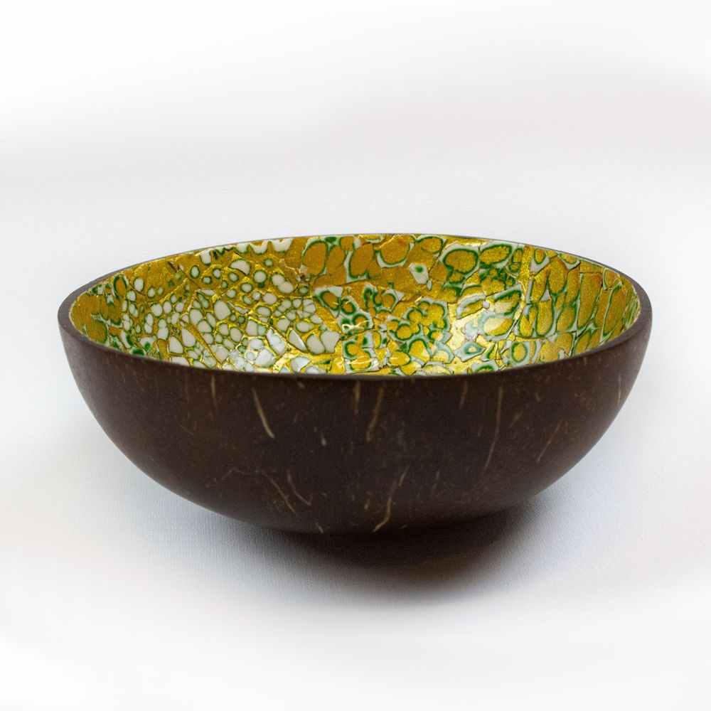 Tortoiseshell Coconut Bowl