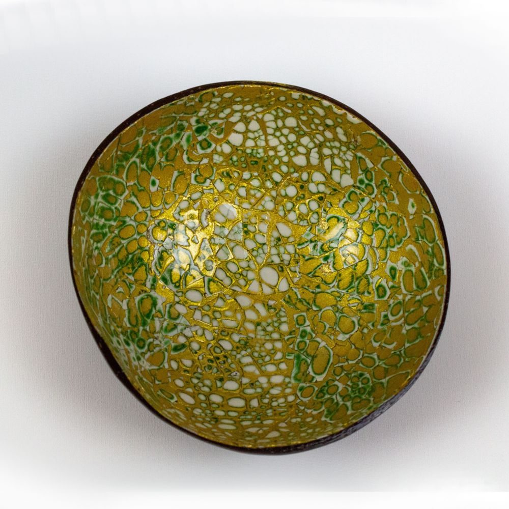 Tortoiseshell Coconut Bowl