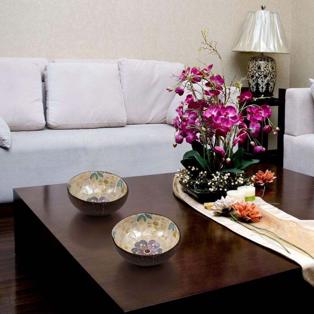 Forget Me Not Coconut Bowl