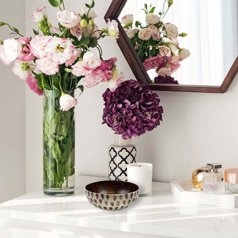 Pearlescent Rain Coconut Bowl