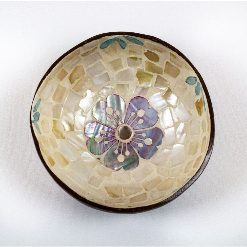 Forget Me Not Coconut Bowl