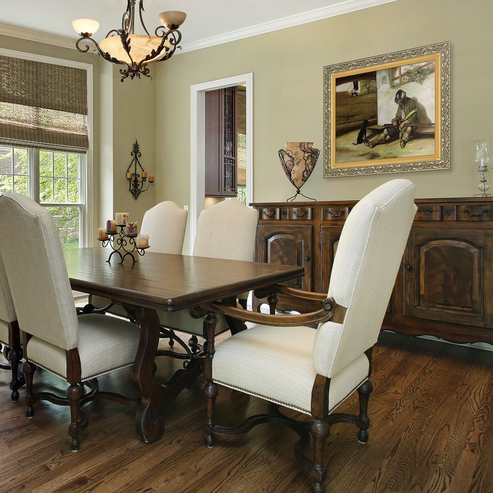 The Sentry Pre-framed - Rococo Silver and Piccino Luminoso Custom Stacked Frame 20" X 24"