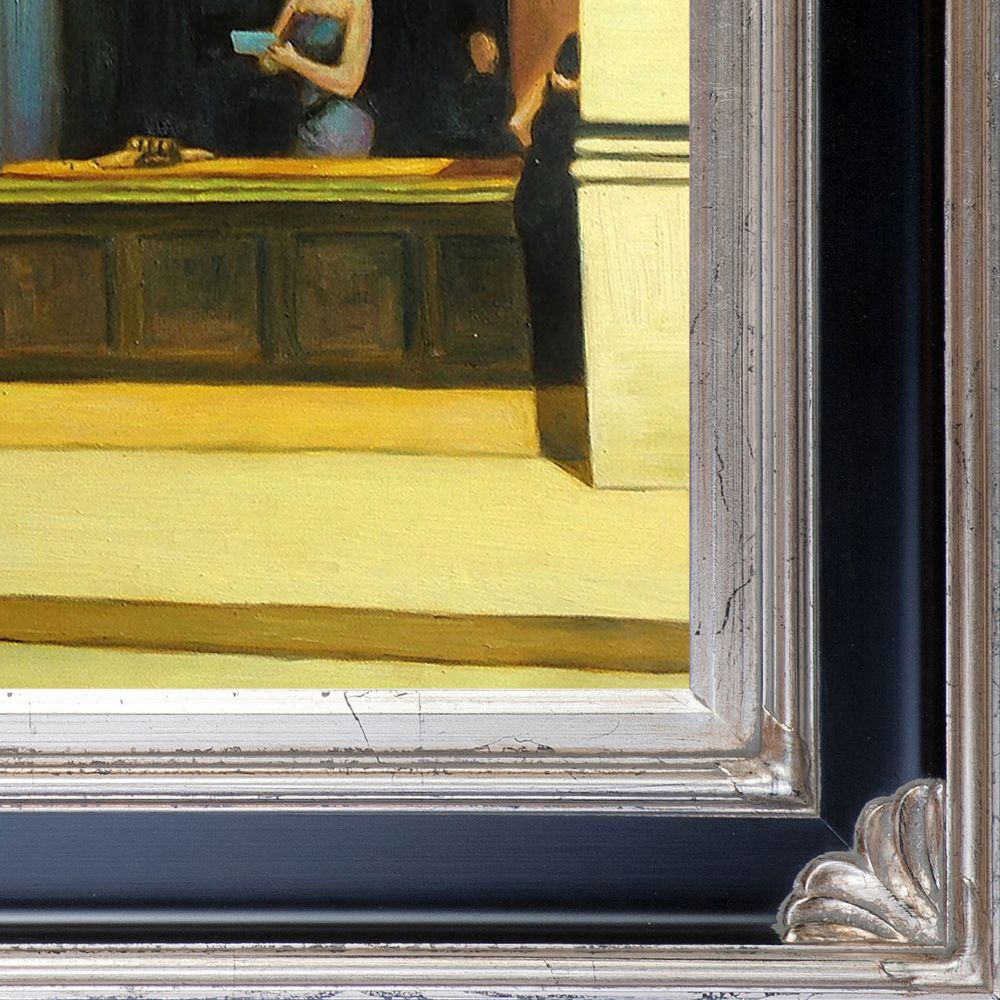 New York Office, 1962 Pre-framed - Corinthian Aged Silver Frame 20"X24"