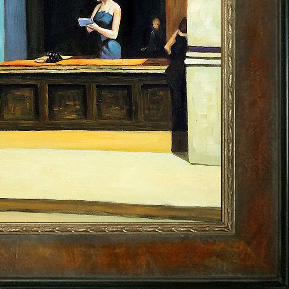 New York Office, 1962 Pre-framed - Sambrosa Distressed Honey Frame 20"X24"