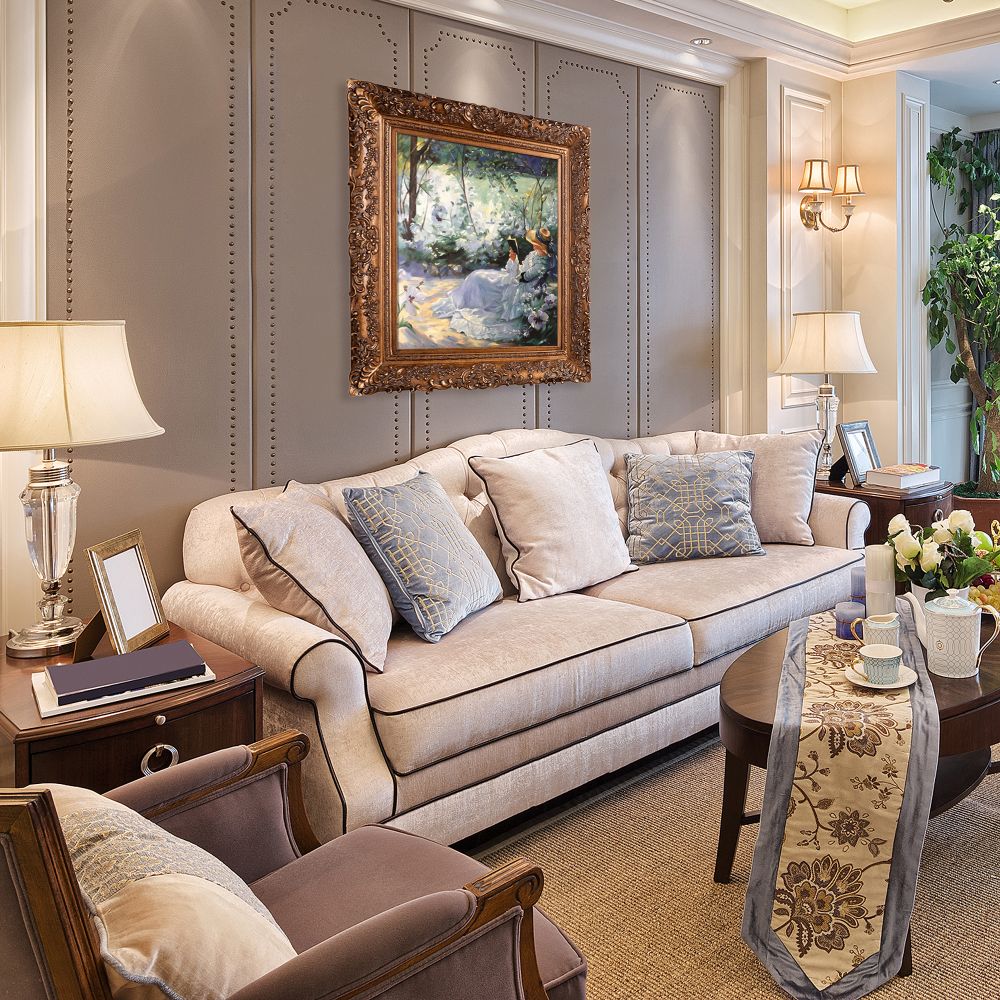 Delicious Solitude Pre-Framed - Burgeon Gold Frame 20"X24"