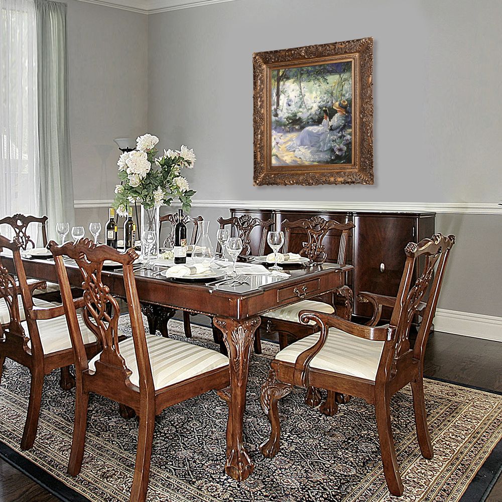 Delicious Solitude Pre-Framed - Burgeon Gold Frame 20"X24"