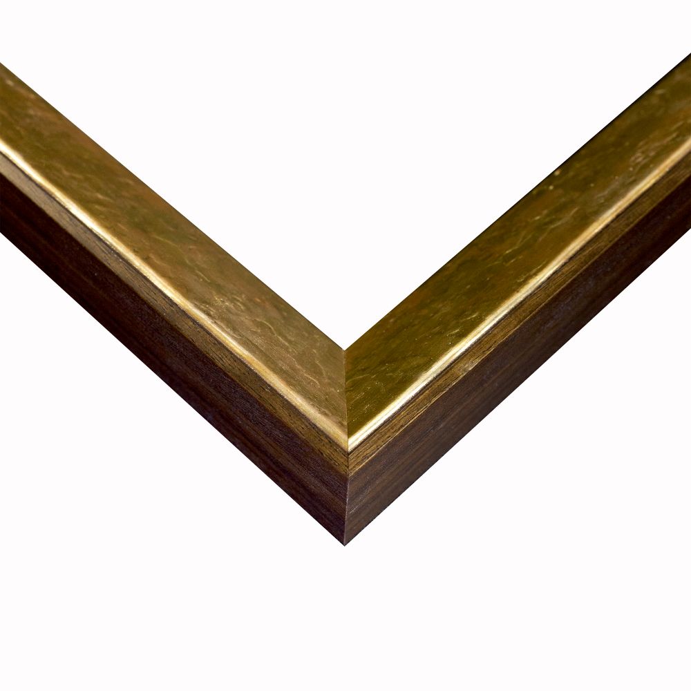 The Great Wave off Kanagawa Pre-Framed - Gold Luna Frame 24"X36"