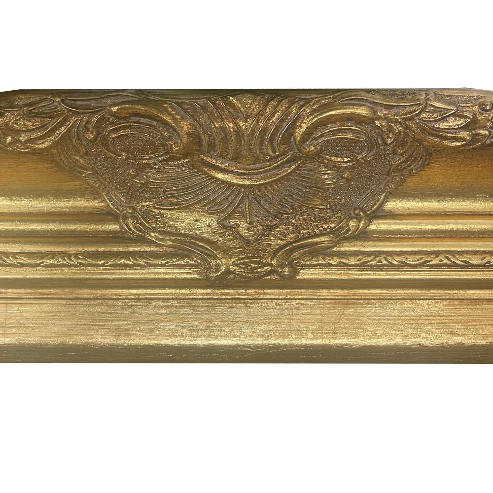 Garden Path at Giverny Pre-Framed - Victorian Gold Frame 20"X24"