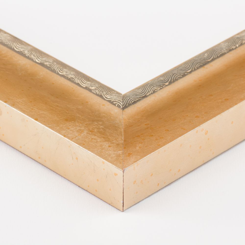 Tintern Abbey Pre-Framed - Champage Scoop with Swirl Lip Frame 24"X36"