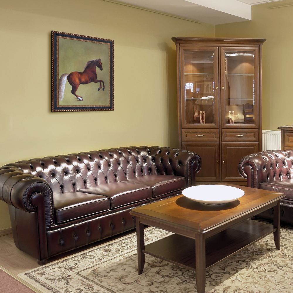 Whistlejacket Pre-framed - Verona Black and Gold Braid 20" X 24"