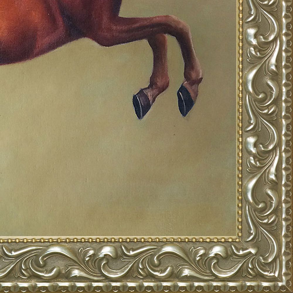 Whistlejacket Pre-framed - Rococo Silver 20"X24"