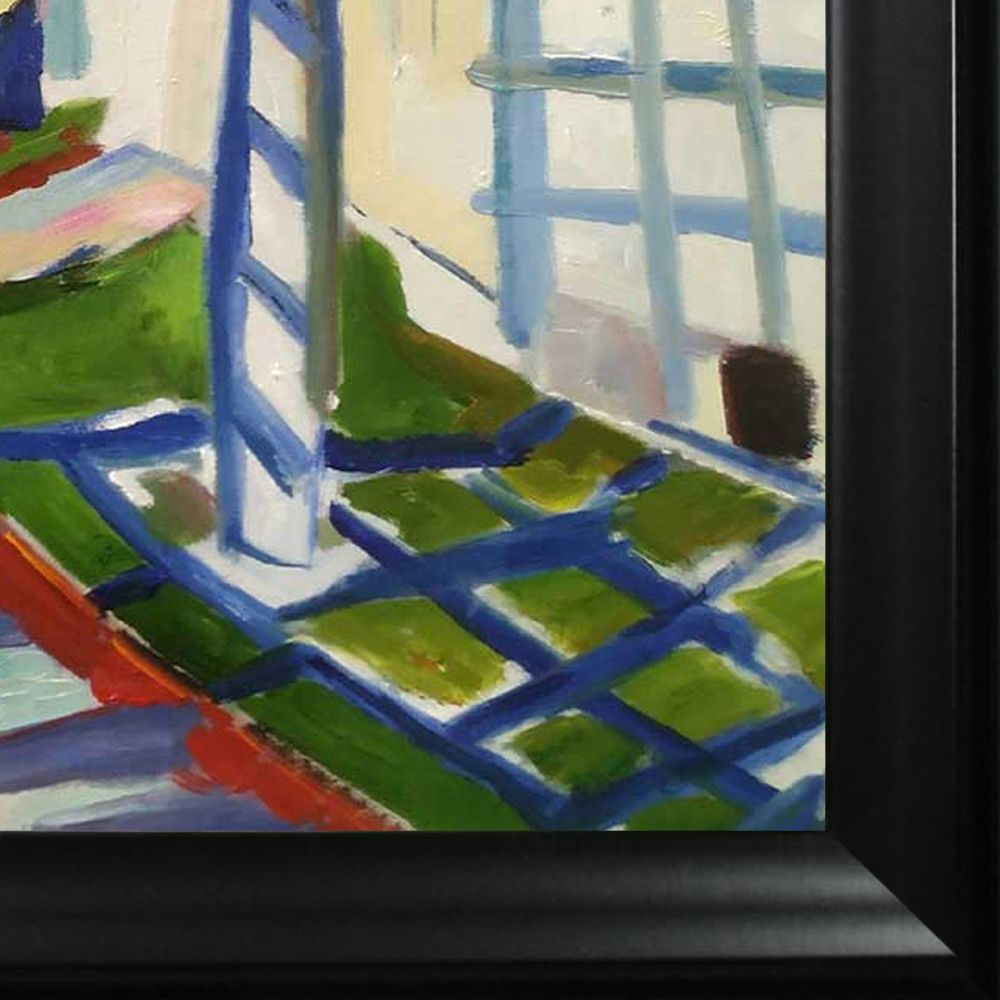 Grape Arbor Pre-framed - Black Matte Frame 20"X24"