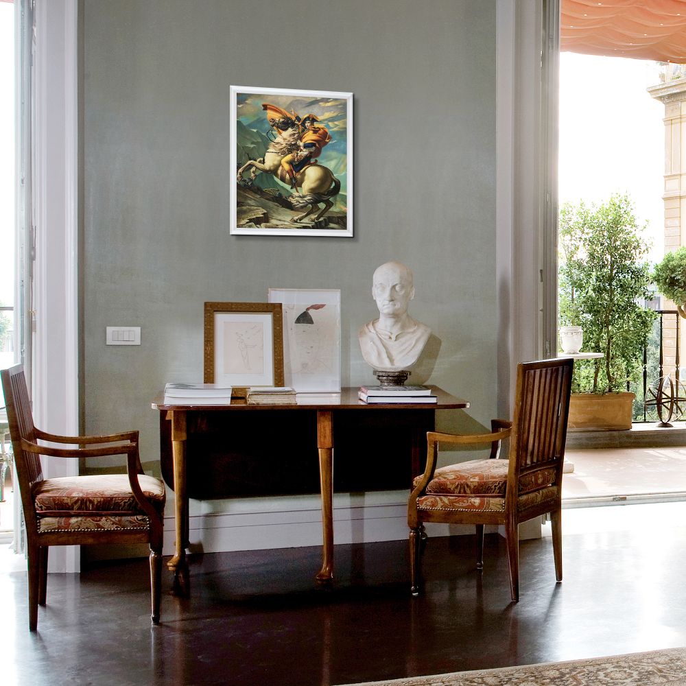 Napoleon Crossing the Alps, 1801