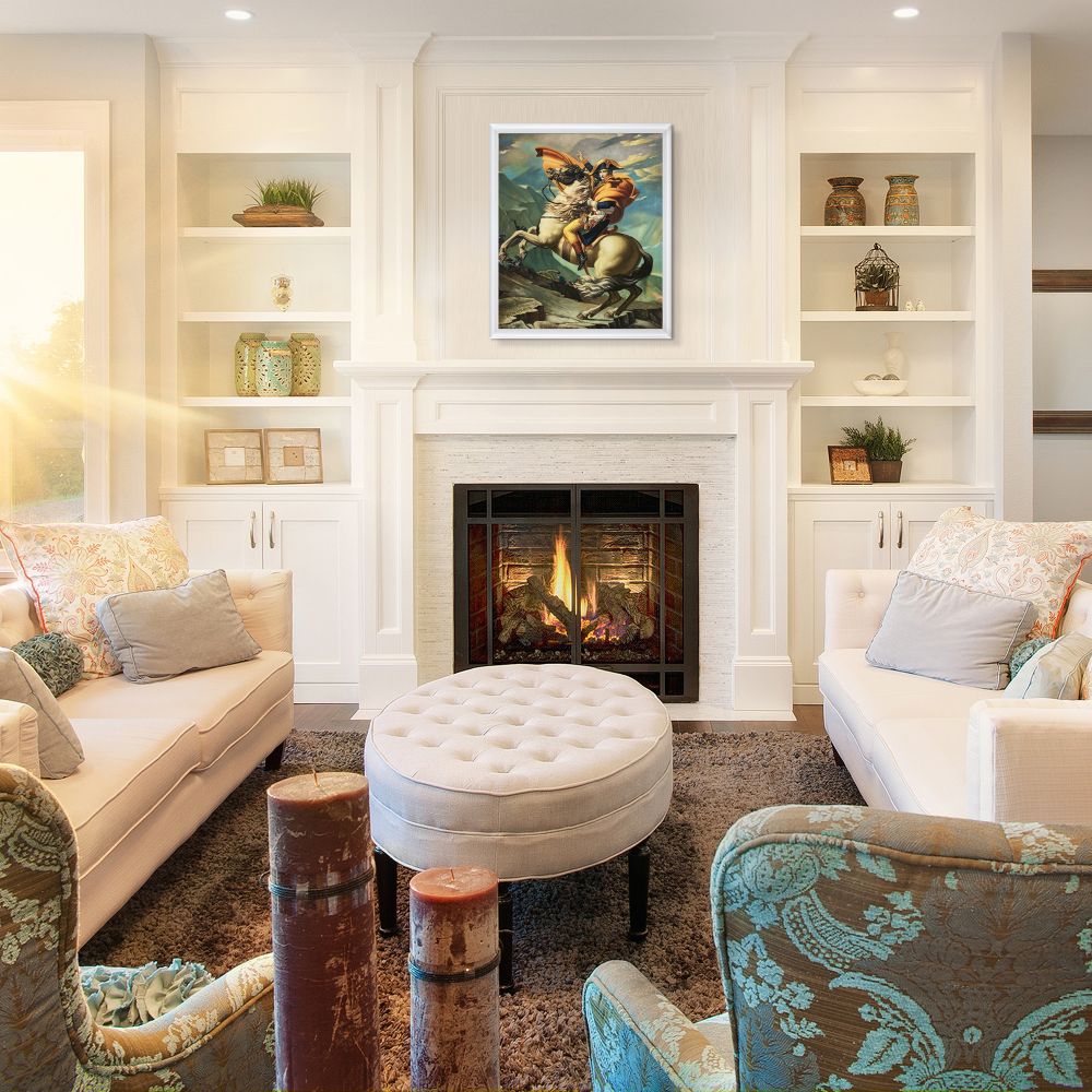 Napoleon Crossing the Alps, 1801