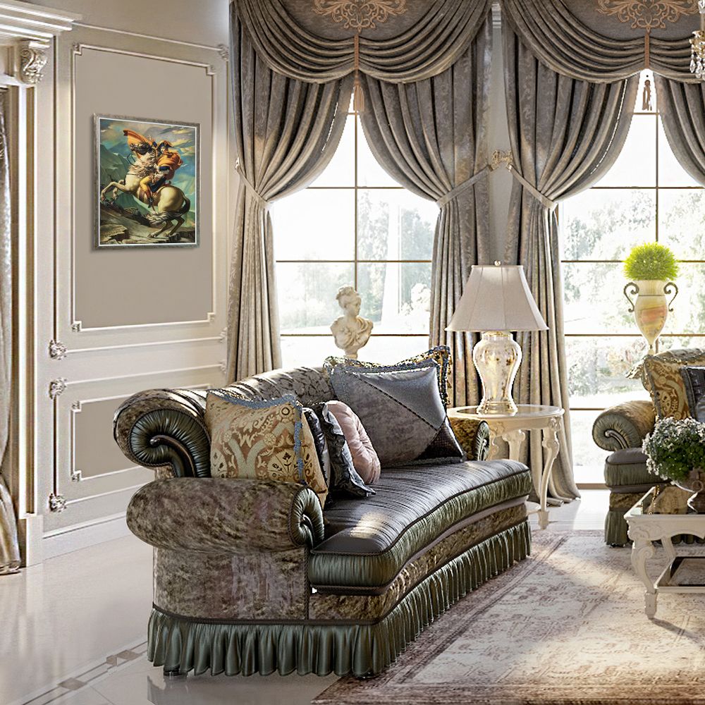 Napoleon Crossing the Alps, 1801